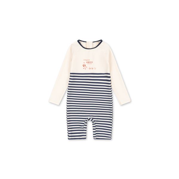Aster Onesie UV-drakt, Marin Stripe - Konges Sl&oslash;jd