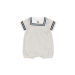 Allie Sailor Romper, Bleu Stripe - Konges Sl&oslash;jd