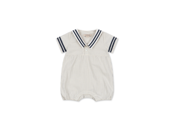 Allie Sailor Romper, Bleu Stripe - Konges Sl&oslash;jd