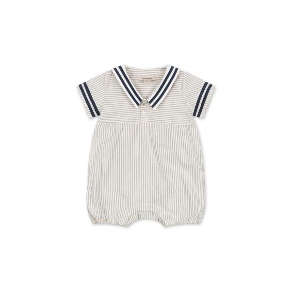 Allie Sailor Romper, Bleu Stripe - Konges Sl&oslash;jd
