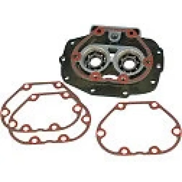 James, gasket transmission end cover. Paper/silicone
