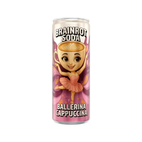 BRAINROT SODA BALLERINA CAPPUCCINA 250ml