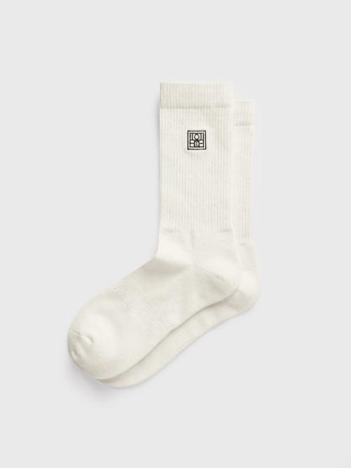 Monogram Socks Macadamia
