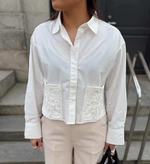 Lee Crochet Short Shirt - Star White  - Image 1