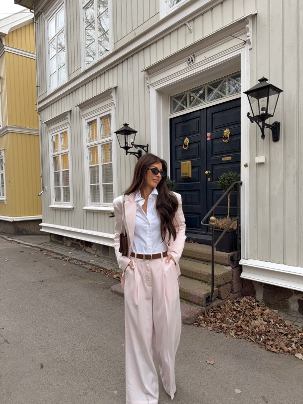 Refined fitted Blazer - Crystal Pink - Image 5
