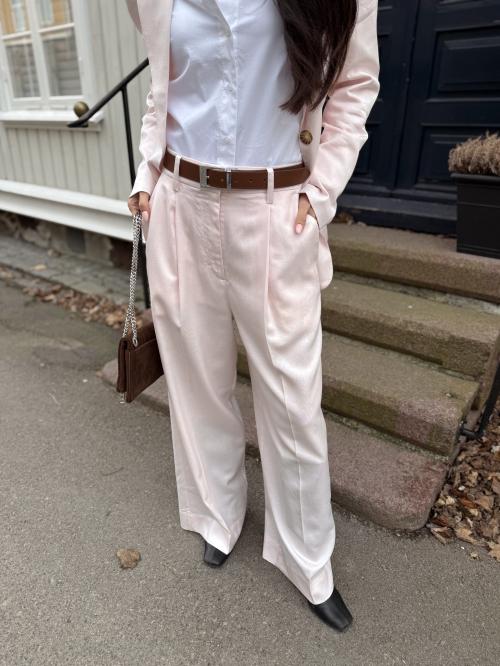 Refined Classic Trousers - Crystal Pink