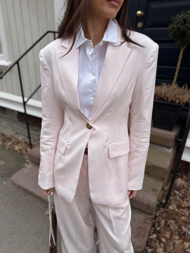 Refined fitted Blazer - Crystal Pink - Image 1
