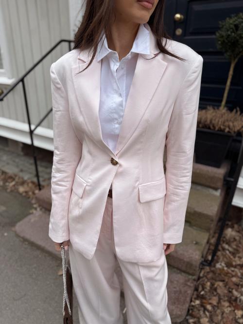 Refined fitted Blazer - Crystal Pink