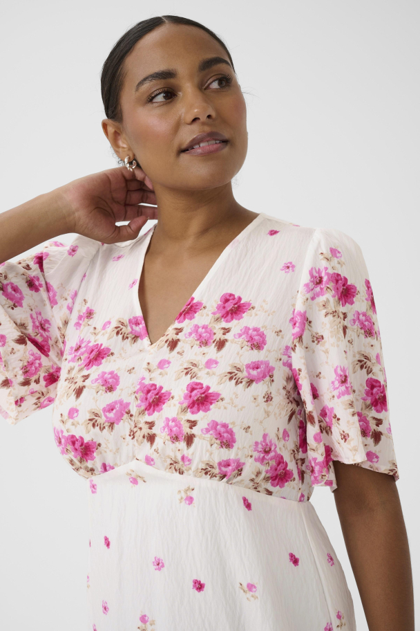 KArosine Kjole Kort Rosa - Image 4