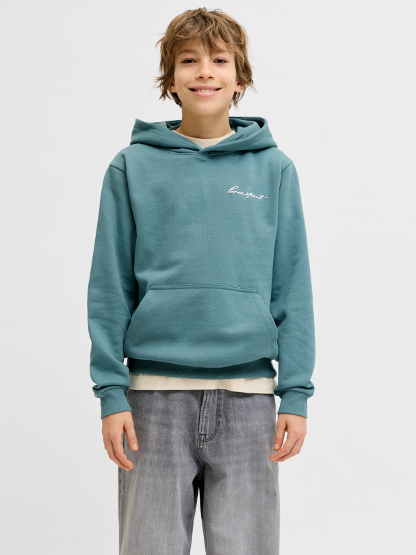 JCODUST SCRIPT SWEAT HOOD SA26 JNR - Image 3