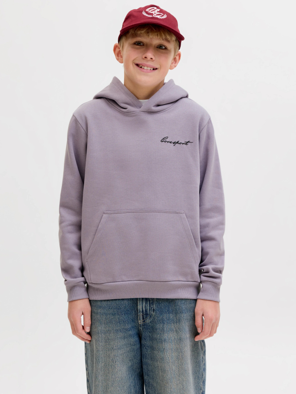 JCODUST SCRIPT SWEAT HOOD SA26 JNR - Image 3