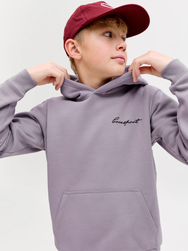 JCODUST SCRIPT SWEAT HOOD SA26 JNR - Image 4