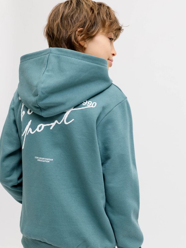 JCODUST SCRIPT SWEAT HOOD SA26 JNR - Image 4