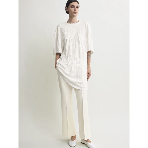 Relaxed Tee Dress Off-White