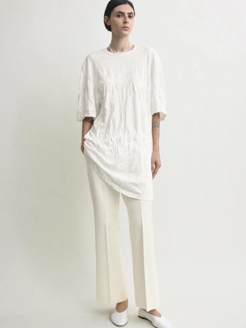 Relaxed Tee Dress Off-White