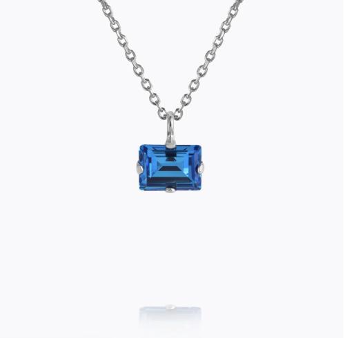 Diora Stud Necklace - Gold/ Recreated Iceblue