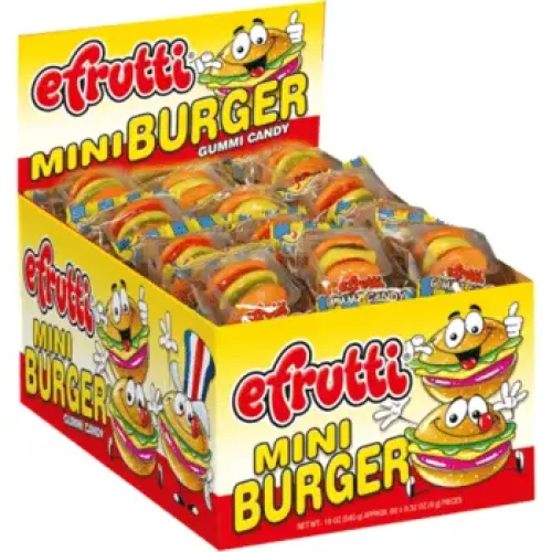 EFRUTTI GUMMI MINI BURGER