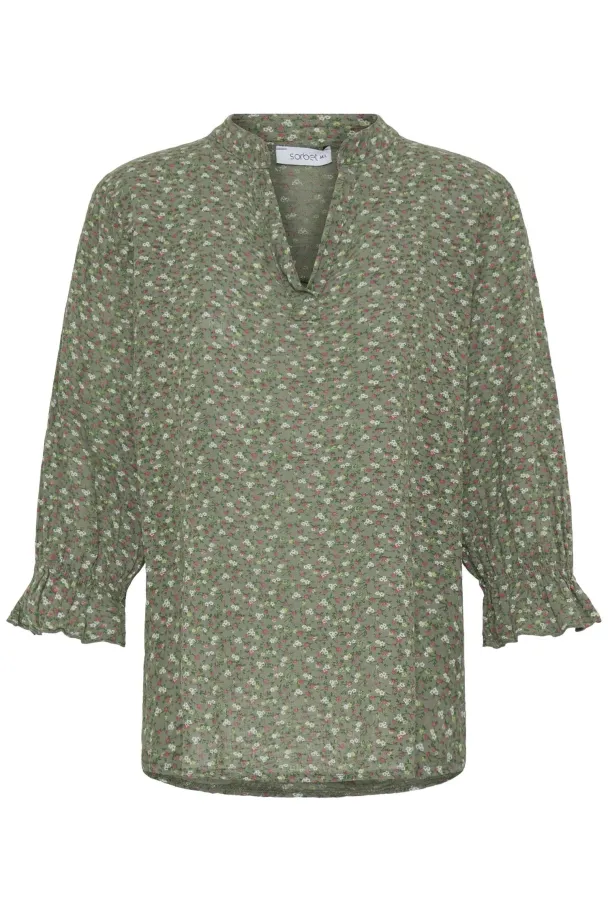 SBAlexa bluse, grønn - Image 1