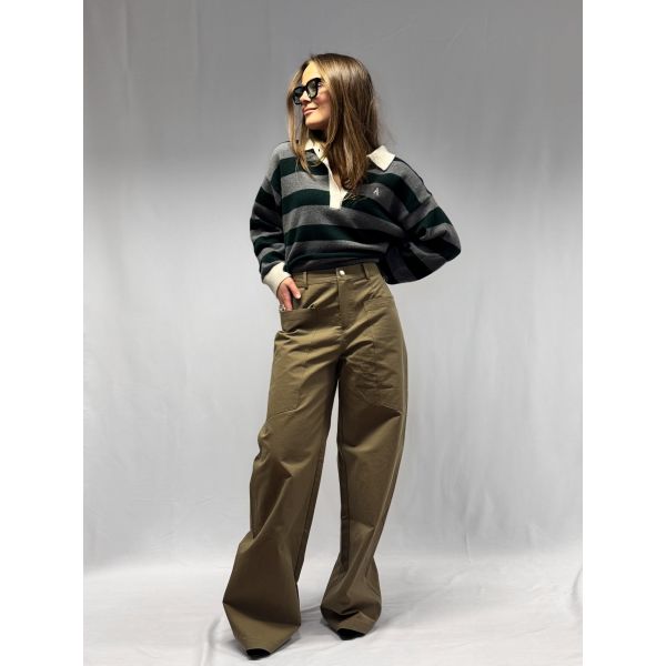 Amit Cargo Trousers Khaki