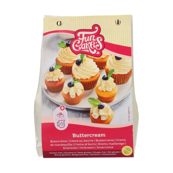 Funcakes Smørkrem mix Glutenfri 500g