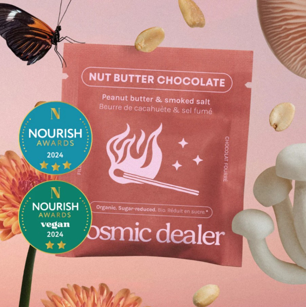 Sjokolade peanøttsmør og røkt salt 20g - Image 1