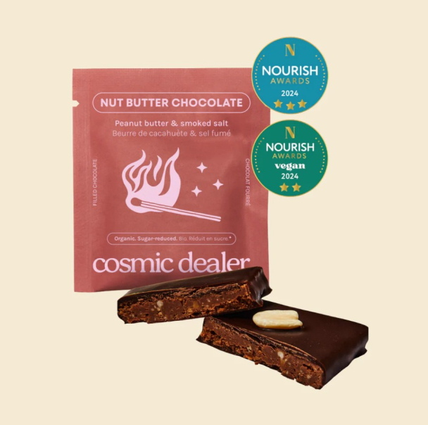 Sjokolade peanøttsmør og røkt salt 20g - Image 2