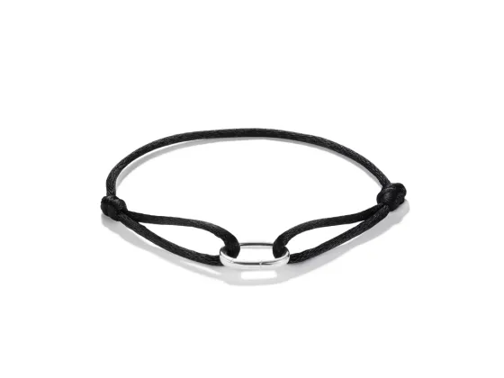 Thomas Sabo - Charm Svart Connect Armb&aring;nd 