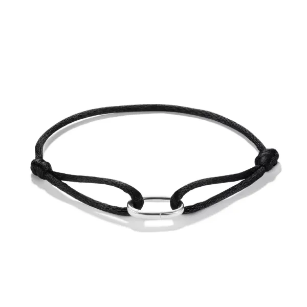 Thomas Sabo - Charm Svart Connect Armb&aring;nd 