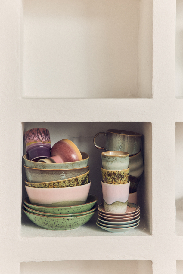 70s ceramics: coffee mugs Set of 4 - Image 3