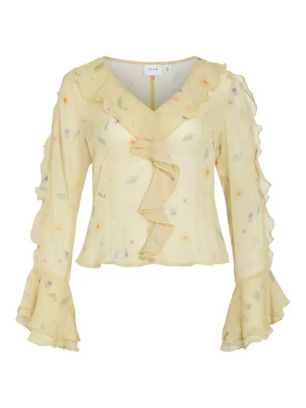 VIEmmy bluse, gul - Image 1