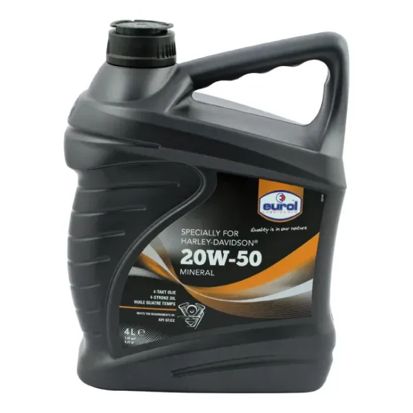 Eurol, motor oil 20W50 SG/CD Mineral. 4L