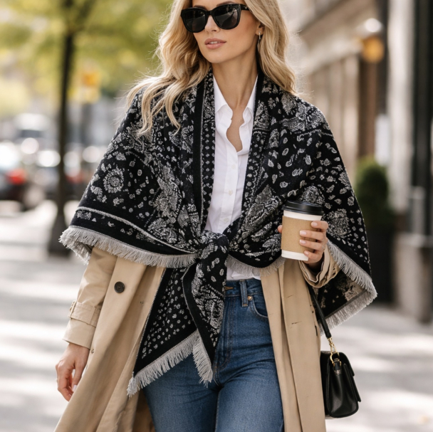 Nepal Rag Sort/Hvit - Image 4