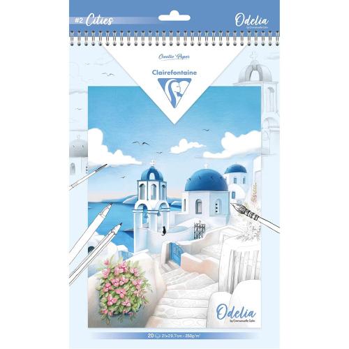 Fargeleggingsbok A4 – Cities