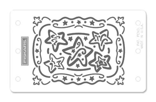 Sjablon stjerner Fiskars