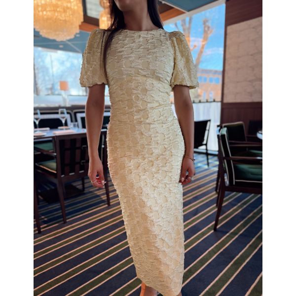 Miamaja 2/4 Long Dress - Anise Flower