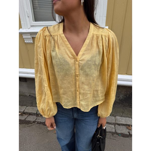 Leja Blouse - Butter Yellow