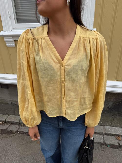 Leja Blouse - Butter Yellow