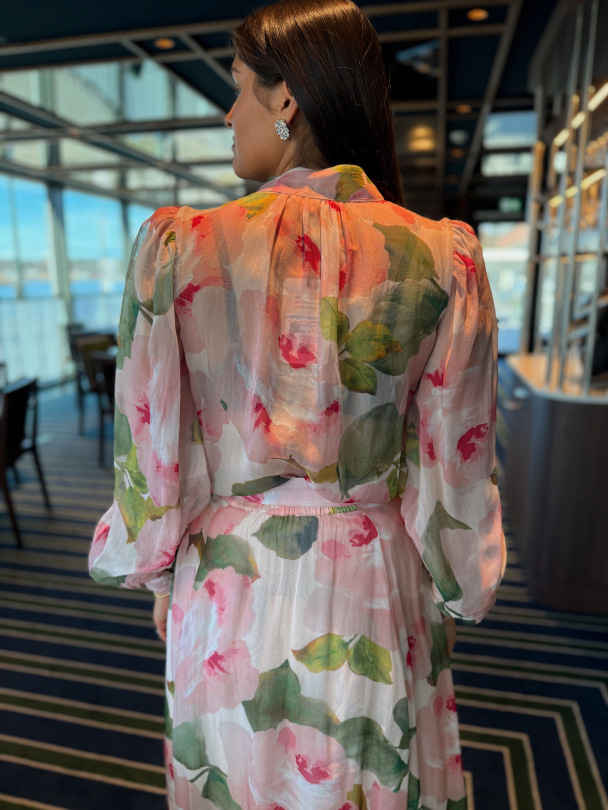 Organza Blouse - Rosette  - Image 2