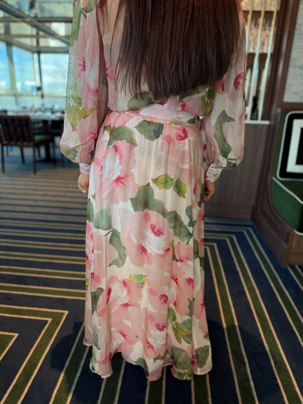 Organza Maxi Skirt - Rosette  - Image 5