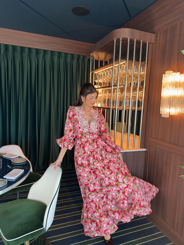 Cotton Slub Maxi Dress - Romance - Image 3