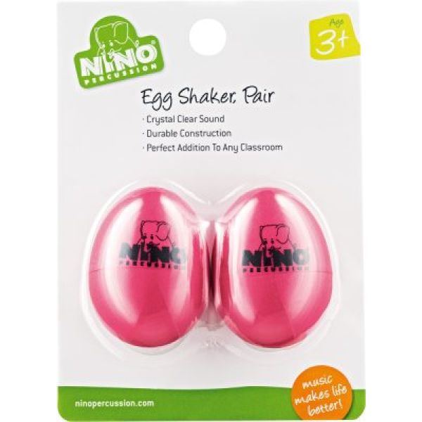 EGG SHAKER rosa 2 stk