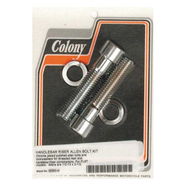 Colony riser bolt kit
