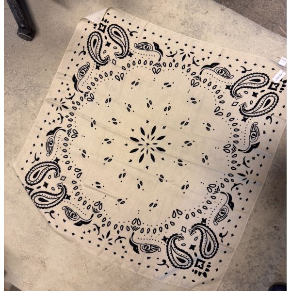 Bandana 90 Poly Offwhite