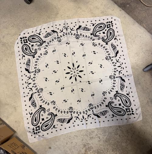 Bandana 90 Poly Offwhite