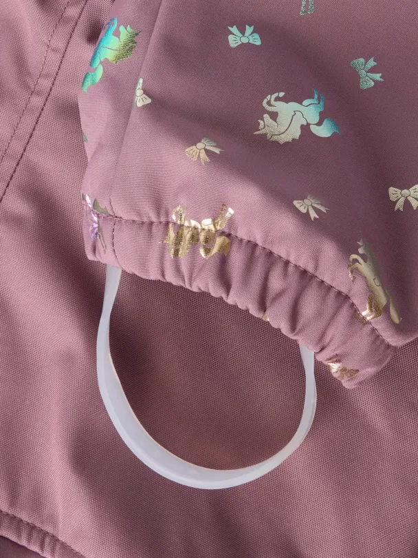 NMFalfa Softshelldress Enhjørning Lilla - Image 4