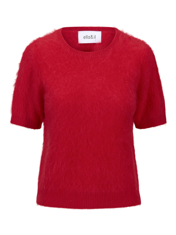 EMMY BRUSHED TEE RED - Image 2