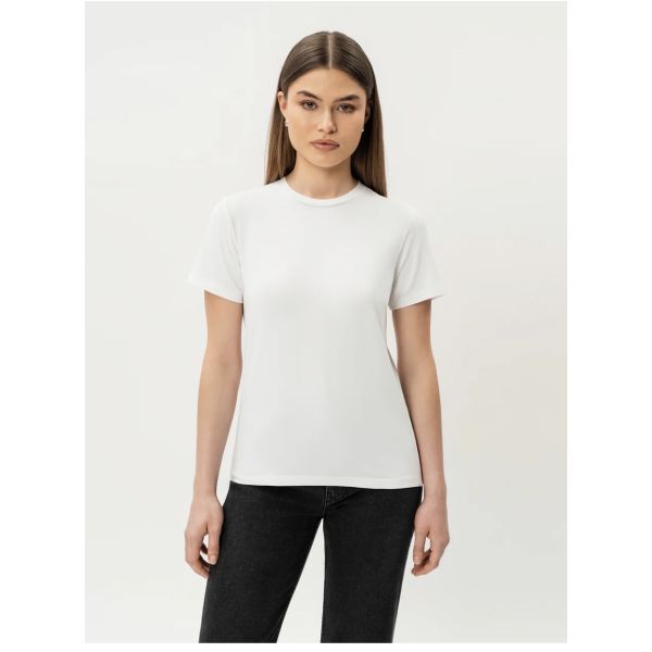 Fitted Pima T-Shirt - White 