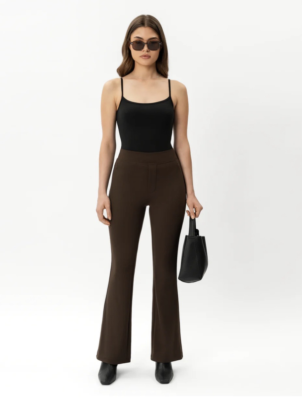 Asana Bootcut Pant - Dark Brow  - Image 2