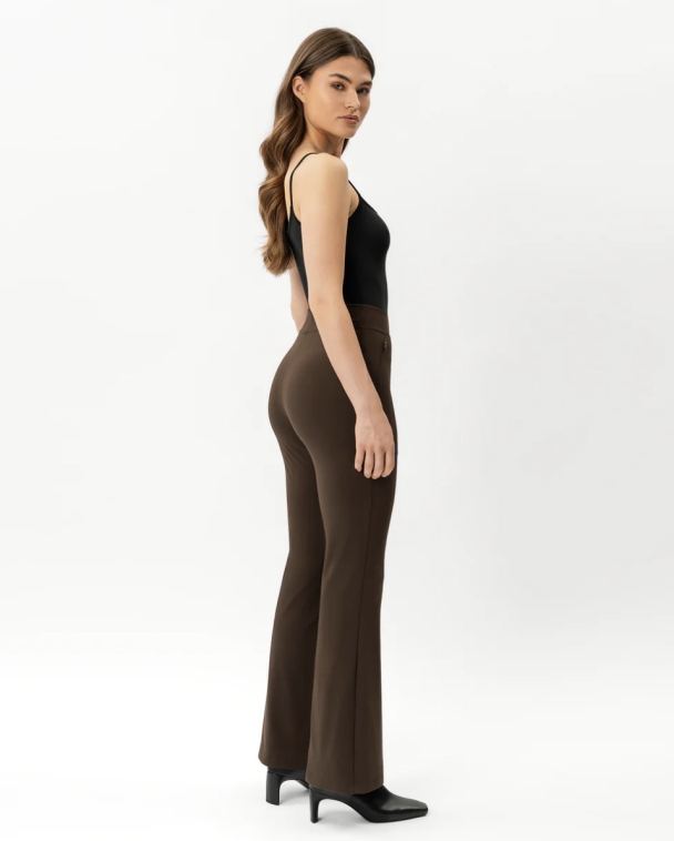 Asana Bootcut Pant - Dark Brow  - Image 3
