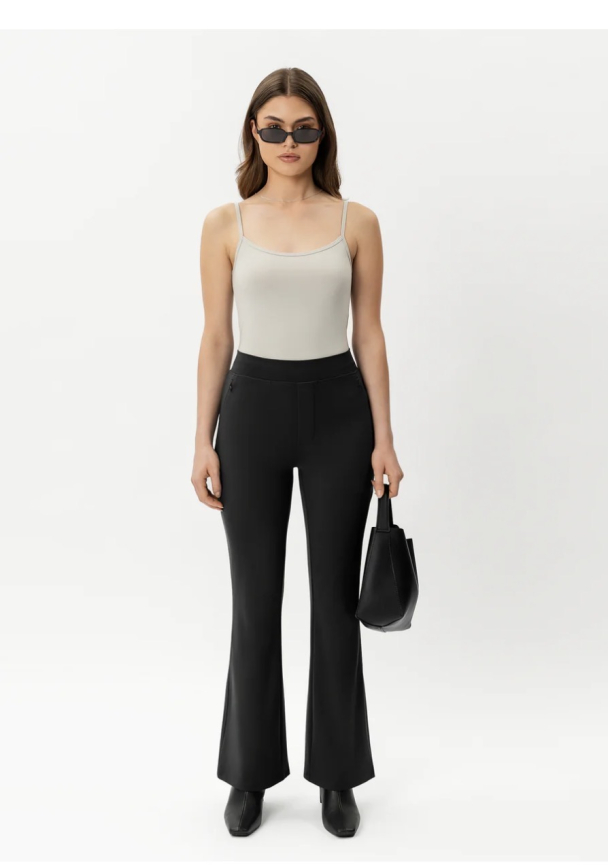 Asana Bootcut Pant - Black  - Image 3
